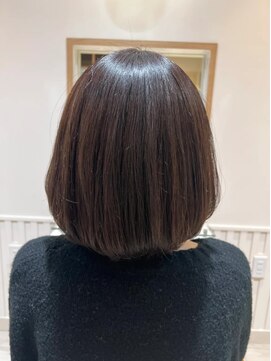 ネオリーブノース 中板橋店(Neolive north) ブリーチを使わないナチュラルデザインボブ