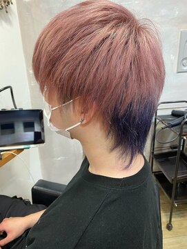 ロア 福岡天神本店(LORE) ピンクベージュ／パープルカラー