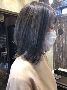 ヘアー クリエイト カルバリ(HAIR CREATE Calbari) 透け感抜群グレージュハイライト