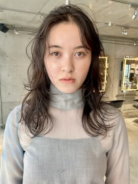 スクリーンギンザメゾン 銀座(SCREEN GINZA MAISON.) 黒髪カタログ/クラゲヘアー/オリーブ/銀座