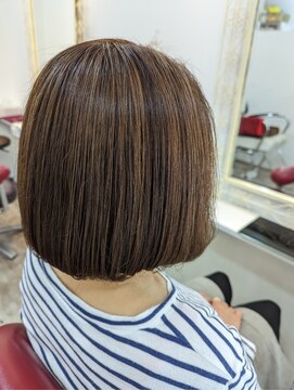 ピンク(PINK) ショートボブ