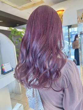 ゴッド ヘアーアンドメイク 高崎西口店(GOD Hair & Make) ピンクラベンダー