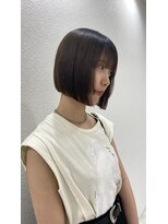 インスパイア フクオカテンジン(INSPIRE FUKUOKA TENJIN) ★20代30代◎愛されボブくびレイヤー艶髪グレージュアッシュ