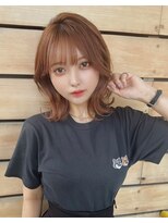 アドール(ADOR) "今っぽい切りっぱミディ"【ADOR 渡仲柊人】