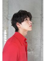 キュー(Cue_)&nbsp;無造作マッシュウルフ×メンズパーマ
