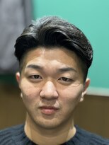 ヒロギンザバーバーショップ 丸の内店(HIRO GINZA BARBER SHOP)&nbsp;メンズ七三分け　形状記憶パーマ　大手町　丸の内　東京