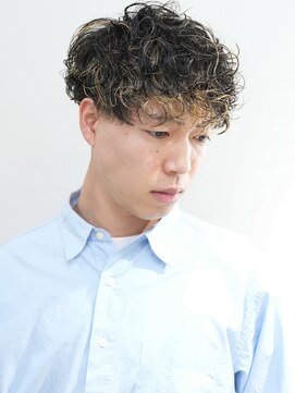 ルックグッドストア タカラヅカ(LOOK GOOD STORE TAKARAZUKA) カルマパーマダークアッシュブラックソフトツーブロック0603