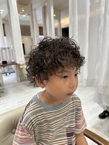 ソワン ドゥ ブレス 立花店(soin de brace) キッズパーマ/波巻きツイストスパイラル/尼崎/立花