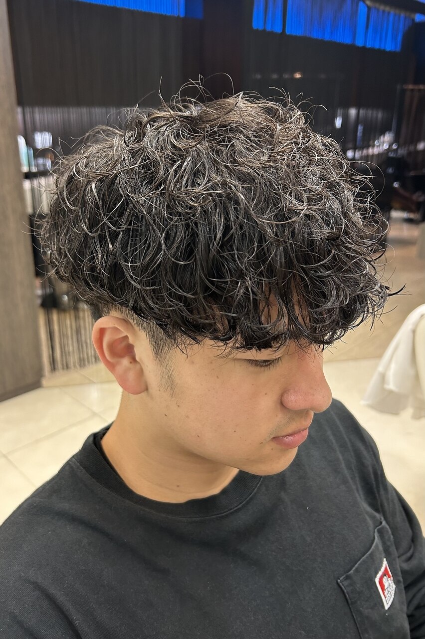 【メンズ特化伊藤限定】カット＋波巻き/ツイスト＋3stepTR\14850→\12870