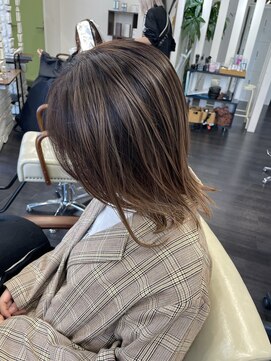 エヌプラスリタ 近鉄八尾(N+lita) イメチェン/ワイドバング/美髪/外ハネボブ