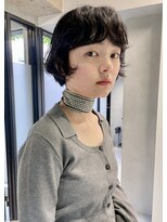 フィルムス 表参道(FILMS)&nbsp;ココアベージュ/黒髪/クラゲヘアー/オリーブグレー/ボブ/表参道