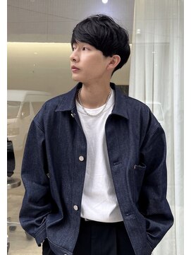 シーン 立川(SCENE) 波巻きスパイラルパーマツイストスパイラルパーマ韓国._.