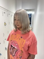 ブラウン(Brown)&nbsp;#haru ホワイトベージュカラー