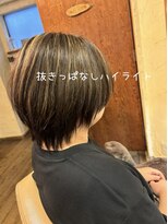 ヘアーサロン ビンブンバン(hair salon bim bum bam)&nbsp;抜きっぱなしハイライト
