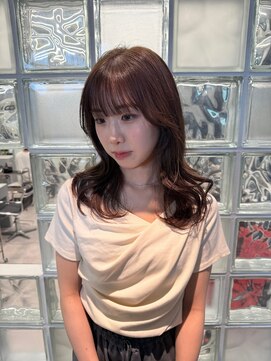 ミッシュバイアーバン(misch by urban.) オリーブグレー/ココアベージュ/韓国ヘア