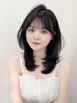ジュイル ハラジュク(JEWIL HARAJUKU)&nbsp;20代30代大人可愛いミディアムレイヤー顔周り原宿