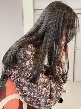 ローレンアオ(LOREN AO) ミルクティーベージュダブルカラーインナーカラーケアブリーチ