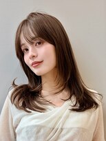 アンセンス バイ モードケイズ(ANSENS by Mode K's) 大人韓国風レイヤー【レイヤーカット/顔周り/銀座】