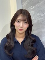 ラビス 池袋(Lovis)&nbsp;黒髪/オリーブグレー/小顔ヘア/ココアベージュ/サーフカール