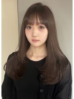 シア(sia)&nbsp;レイヤーカット/心斎橋/ベージュカラー