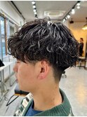 宇都宮メンズカットメンズパーマ波巻きスパイラルパーマツイスパ