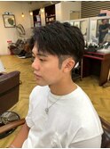 MEN’S/リバースセンターパート/ニュアンスパーマ/柏駅