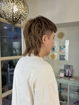 ロライマ 代官山(roraima)&nbsp;メンズマレットヘア　クリアベージュ