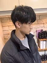 tahie Men’s 谷町【タヒエ メンズ】 緩めスパイラルパーマ