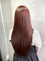 ロックス ヘアー ギャラリー(Rocks hair gallery)&nbsp;【ブリーチなし】色落ちキレイなピンクブラウンツヤ髪
