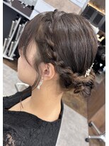 シャル 平塚(shalu)&nbsp;シニヨンスタイル