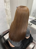 ネウィ 所沢(newi)&nbsp;ブリーチなし艶ベージュカラー