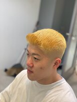 アース 常盤平店(HAIR & MAKE EARTH)&nbsp;透明感バツグン！ハイトーン×爽やかメンズショート