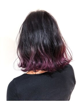 ジーナ(XENA) 裾ピンクラベンダー