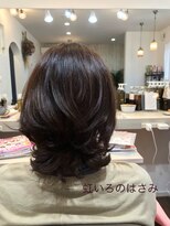 ヘア デザイン 虹いろのはさみ&nbsp;レイヤー外ハネボブ