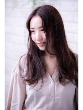 ヘアーアートシフォン 池袋西口店(Hair art chiffon) デザインカラー丸みショート無造作カールボブディロングヘアー