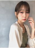 イヤリングカラー×ショート＊担当坂本