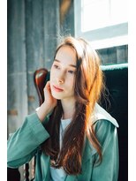 ヘアーアンドフェイス ヌンク(Hair&Face nunc)&nbsp;ヌンク/三田/田町/大保/ロング/ゆるふわ/イルミナカラー/メンズ