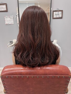 ルクス ヘア パートナー(Luxe HAIR PARTNER) イルミナカラー×ピンクベージュ