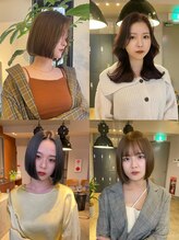 《stylist Nagisa》ブリーチしなくても叶う！透明感抜群カラーが得意です！色落ち金髪にしたくない方必見！