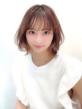 ジュネス 銀座(JYUNESU) ボブウルフ外国人風カラー韓国ツヤカラー透明感20代30代40代銀座