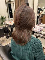 コアフィールフィス(COIFFURE fils) 《見附 今町》M3Dカラー ウルフヘア