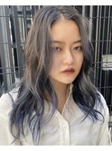 海外風アッシュグラデーション