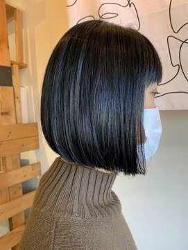 ヘアー ルシア(hair lucia) 大人前下がりボブ
