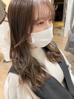 ネオリーブ チロル 横浜西口店(Neolive CiroL.)&nbsp;流れる前髪　後毛　韓国風