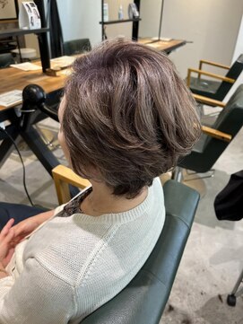 ソーホーヘアーアンドボタニカル 大橋店(SOHO hair & botanical) ショート/30代/40代/50代/白髪ぼかし/SOHO北島