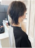 福山人気caaryウルフヘアレイヤースタイル10代20代骨格矯正ヘア