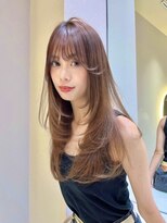 ロンド アンブル 四条烏丸(Lond ambre)&nbsp;【Lond ambre】中川智帆  レイヤーロング/顔周り/韓国