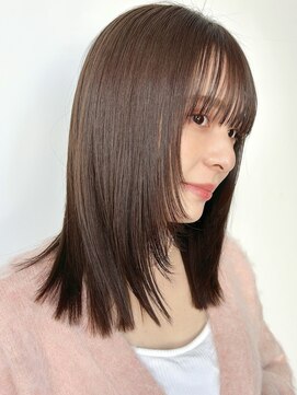 ローネス(LONESS) ストレートヘアが可愛い！フェイスレイヤー♪