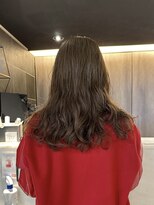 クーラ(Cura) 【Cura原宿】外国人風ニュアンスパーマ・グレージュカラー