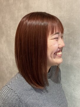 ヘアースペースブルームエア HAIR SPACE BLOOM Ea オレンジブラウン/タマリスカラー